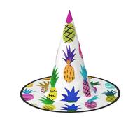 AYYQWE Rainbow Pineapple Print Comfortable Unisex Carnival Party Hat Cosplay Costume Masquerade Celebrations