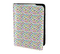 AYYQWE Rainbow Pineapple Print Men Women Passport Travel Document Wallet Case Stylish Secure and Lightweigh