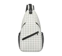 AYYQWE Stylish Learning Alphabets with Dinosaurs Print Cross Chest Bag Diagonally Sling Backpack Travel Sports Lightweight Versatile
