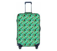 AYYQWE Tropical Birds and Plant Leaf Print Universal Suitcase Cover Waterproof Elastic Business Journeys Luggage Protector