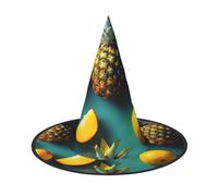 AYYQWE Tropical Fruit Pineapple Print Comfortable Unisex Carnival Party Hat Cosplay Costume Masquerade Celebrations