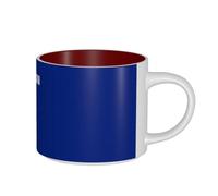 AYYQWE Wisconsin State Flag Print Large Capacity Ceramic Mugs Home Office Gifting Kitchens Cafes Outdoor Picnics