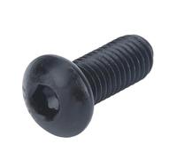 AYYSSM 100PCS M4 series pan round head hex socket screws M4*6/8/10/12-50 mm the mushroom(50mm)