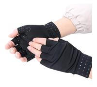 AYYSSM 1Pair Magnetic Gloves Arthritis Therapy Gloves Men Women Arthritis Joint Pain Treat Fingerless Glove Rheumatoid Hand Pain Relief(3)