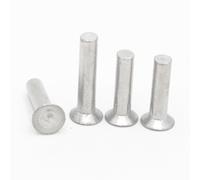 AYYSSM 5-50pcs Countersunk Head Aluminum Solid Rivet M2 M2.5 M3 M4 M5 M6 M8(M3 50pcs,16mm)
