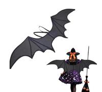 AYZDJ Dramatic Black Bat Wings for Adults,Batwing Costume Accessory for Halloween & Cosplay