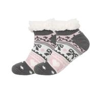 AYZDJ Ultra Plush Non-Slip Floor Socks - Women's Thick Thermal Fleece Lipped Slippers with Gripper Dots, Cozy Sleep & Lounge Style, Warm Fuzzy Gift Set