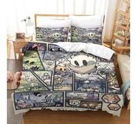AYZOFCNDK Hollow Knight Duvet Cover for Teens And Adults Quilt Cover 3D Print Games Comforter Covers Soft Microfiber with Pillow Cases with Zipper Closure Bedding Set 3 Pieces Double(200x200cm)