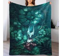 AYZOFCNDK Hollow Knight Lightweight 3D Print Flannel Blanket Super Soft Gaming Throw Blanket,Couch Sofa Chair Bed Cozy Warm Fleece Gift Blanket for Adults Teens Kids Bedroom 50x60inch(127x152cm)