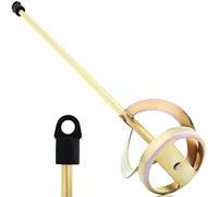 AYZOTEK Paint Mixer for Drill, 1-5 Gallon Bucket, Paint Stirrer for Drill, Zinc Plated, Rust-Free & Easy to Clean, Fits All Standard Drills - for Mixing Paint, Resin, Epoxy & Concrete (Small Head)