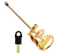 AYZOTEK Paint Mixer for Drill, 1-5 Gallon Bucket, Paint Stirrer for Drill, Zinc Plated, Rust-Free & Easy to Clean, Fits All Standard Drills - for Mixing Paint, Resin, Epoxy & Concrete (Large Head)