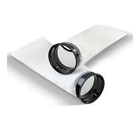Ayzsdnh 2 Pcs 2.75 Inch 225 Micron Filter Sock - Fits Waterbox, Eshopps, Fiji Cube Aquariums, and All 2.75" Filter Sock Holders, Compatible with Biorb Filter Replacement