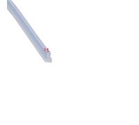 Ayztantine 1pcs 1m/5m/10Meter T Shape Silicone Sealing Strip Rubber Weatherstrip T-type Ditch Cover Kitchen Slit Waterproof Heat Resistant Transparent Sealing Strip(T-48,10M)