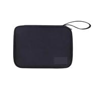 Ayztantine 2pcs Digital Storage Bag Portable Waterproof for Electronic Devices Earphone Line Charger Plug Travel Cable Organiser Bag(Black)