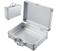 Ayztantine briefcase Aluminum Alloy Multi Function Portable Tool Case Briefcase For With Lock Small Size Hard Shell Storage Suitcase Instrument