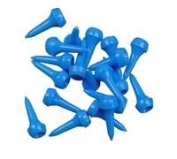 Ayztantine Golf Tees 30pcs Plastic Golf Tees 34mm 4 Colors Ball Holder for Golfer Practice(Blue)