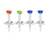 Ayztantine Golf Tees 4Pcs/pack Distance Consistent Height Golfs Tees Adjustable Plastics Set for Driver Training for Golfer Practice
