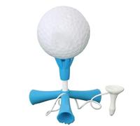 Ayztantine Golf Tees Triangle Golf Tee Practical Light Adjustable Tripod for Practicing for Golfer Practice(Blue)