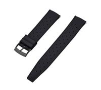 Ayztantine Silicone Strap Tropical FKM Rubber Watch Strap 18mm 20mm 22mm 24mm for Bands Diving Waterproof Bracelet Straps with Clasp for everyday wear