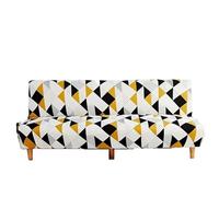Ayztantine Sofa Cover Stretch 1pc Elastic Spandex Printed Sofa Cover,Fully Enclosed Design, Washable Home Décor(Color 7,L)