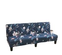 Ayztantine Sofa Cover Stretch Printed Armless Sofa Bed Foldable Futon Furniture Covers is Machine Washable For Living Room Hotel(Color 6,L)