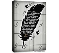 AYZYSMBM Funny Retro Tin Sign Feathers You Are My Dad I Will Miss You Always Until We Meet Again Metal Poster Plaques Home Decoration Canvas Painting Poster 12X8Inch