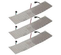 AZ Delivery 3 x WS2812B Led Strip ECO RGB Adaptable LED Module Board Individually Addressable WS2811 WS2812 IC Module with a Matrix Screen Board with RGB Support Red Green Blue