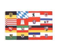 AZ FLAG - 16 German Federal States Flag - 2x3 Ft - 100D Polyester 16 States Of Germany Banner with Two Metal Grommets - Fade Resistant - Vivid Colors - 2' x 3' Feet - 90x60 Cm