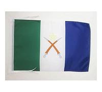 AZ FLAG - Afar people in the Horn of Africa Flag - 18'' x 12'' - 100% Polyester Danakil Small Banner with Two Cords - Fade Resistant - Vivid Colors - 18x12 in - 45x30 Cm