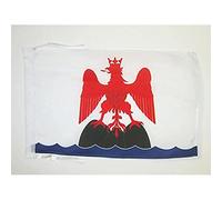 AZ FLAG - Alpes-Maritimes Flag - 18'' x 12'' - 100% Polyester French department - France Small Banner with Two Cords - Fade Resistant - Vivid Colors - 18x12 in - 45x30 Cm