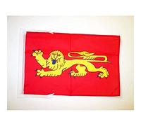 AZ FLAG - Aquitaine Flag - 18'' x 12'' - 100% Polyester French region of Aquitaine Small Banner with Two Cords - Fade Resistant - Vivid Colors - 18x12 in - 45x30 Cm