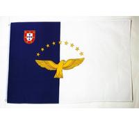 AZ FLAG - Azores Flag - 2x3 Ft - 100D Polyester Portugal - Azorean Banner with Two Metal Grommets - Fade Resistant - Vivid Colors - 2' x 3' Feet - 90x60 Cm