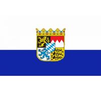 AZ FLAG - Bayern Flag - 2x3 Ft - 100D Polyester German State - Germany Banner with Two Metal Grommets - Fade Resistant - Vivid Colors - 2' x 3' Feet - 90x60 Cm