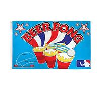 AZ FLAG Beer Pong Flag 2' x 3' - Alcohol game flags 60 x 90 cm - Banner 2x3 ft