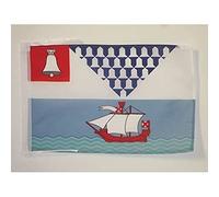 AZ FLAG - Belfast Flag - 18'' x 12'' - 100% Polyester Belfast - North ireland Small Banner with Two Cords - Fade Resistant - Vivid Colors - 18x12 in - 45x30 Cm