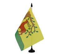 AZ FLAG Berkshire New Table Flag 5'' x 8'' - Berkshire county Office Decoration 100% Polyester 21 x 14 cm - Mini Desk Flag with Pole and Black Plastic Base