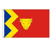 AZ FLAG - Birmingham City Flag - 2x3 Ft - 100D Polyester Birmingham Banner with Two Metal Grommets - Fade Resistant - Vivid Colors - 2' x 3' Feet - 90x60 Cm
