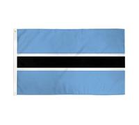 AZ FLAG - Botswana Flag - 2x3 Ft - 100D Polyester Botswanan Banner with Two Metal Grommets - Fade Resistant - Vivid Colors - 2' x 3' Feet - 90x60 Cm