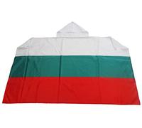 AZ FLAG - Bulgaria Body Flag - 3x5 Ft - Bulgarian Cap Flag - 100% Polyester with Inegrated Sleeves and Hood - Vivid Colors - 3' x 5' Feet - 150x90 Cm