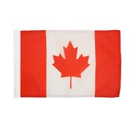 AZ FLAG - Canada Flag - 18'' x 12'' - 100% Polyester Canadian Small Banner with Sleeve - Fade Resistant - Vivid Colors - 18x12 in - 45x30 Cm
