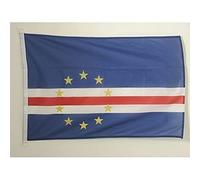 AZ FLAG - Cape Verde Flag - 2x3 Ft - For Outdoor - Cape Verdean Banner Knitted Polyester with Two Plastic Rings - Fade Resistant - Vivid Colors - 2' x 3' Feet - 90x60 Cm