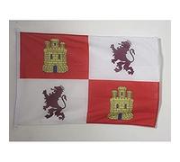 AZ FLAG Castile and Leon Nautical Flag 18'' x 12'', Spanish region of Castilla y León flags 30 x 45 cm, Banner 12x18 in for boat