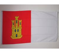 AZ FLAG - Castile-La Mancha Flag - 2x3 Ft - 100D Polyester Spanish Region Of Castilla-La Mancha Banner with Two Metal Grommets - Fade Resistant - Vivid Colors - 2' x 3' Feet - 90x60 Cm