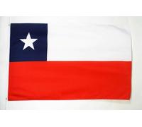 AZ FLAG - Chile Flag - 3x5 Ft - Light Polyester Chilean Banner with Two Brass Eyelets - Fade Resistant - Vivid Colors - 3' x 5' Feet - 150x90 Cm