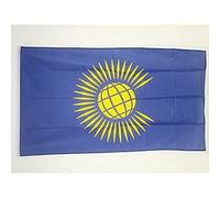 AZ FLAG - Commonwealth New Flag - 2x3 Ft - 100D Polyester Commonwealth Of Nations Banner with Two Metal Grommets - Fade Resistant - Vivid Colors - 2' x 3' Feet - 90x60 Cm