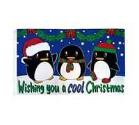 AZ FLAG - Cool Christmas Flag - 3x5 Ft - 100D Polyester Happy Christmas Banner with Two Metal Grommets - Fade Resistant - Vivid Colors - 3' x 5' Feet - 150x90 Cm