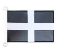 AZ FLAG Cornwall county Nautical Flag 18'' x 12'', County of Cornwall, England flags 30 x 45 cm, Banner 12x18 in for boat