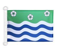 AZ FLAG Cumberland county Nautical Flag 18'' x 12'', County of Cumberland, England flags 30 x 45 cm, Banner 12x18 in for boat