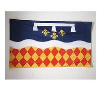 AZ FLAG - Department of Charente Flag - 3x5 Ft - Charente Banner with Sleeve - 100% Polyester - Fade Resistant - Vivid Colors - 3' x 5' Feet - 150x90 Cm