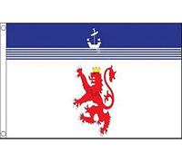 AZ FLAG - Devon County With Lion Flag - 2x3 Ft - 100D Polyester County Of Devon - England Banner with Two Metal Grommets - Fade Resistant - Vivid Colors - 2' x 3' Feet - 90x60 Cm